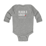 Black & Loved Infant Onesie- Long Sleeve