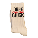 Dope Chick Dope Kicks Socks